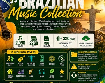 Brazilian music collection 22Gb
