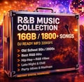 R&B Music Collection – 1800+ Songs, 16GB DJ Ready MP3s (Digital Download)