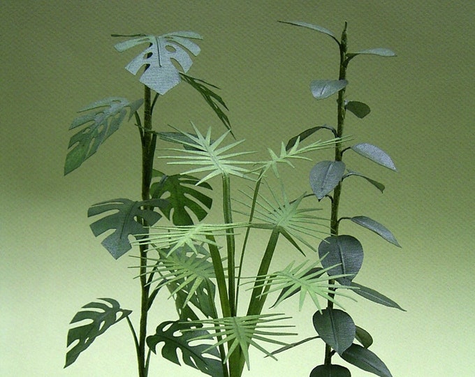 Instruction Sheet for Large Indoor Plants for 1/12th or 1/24th - Etsy
