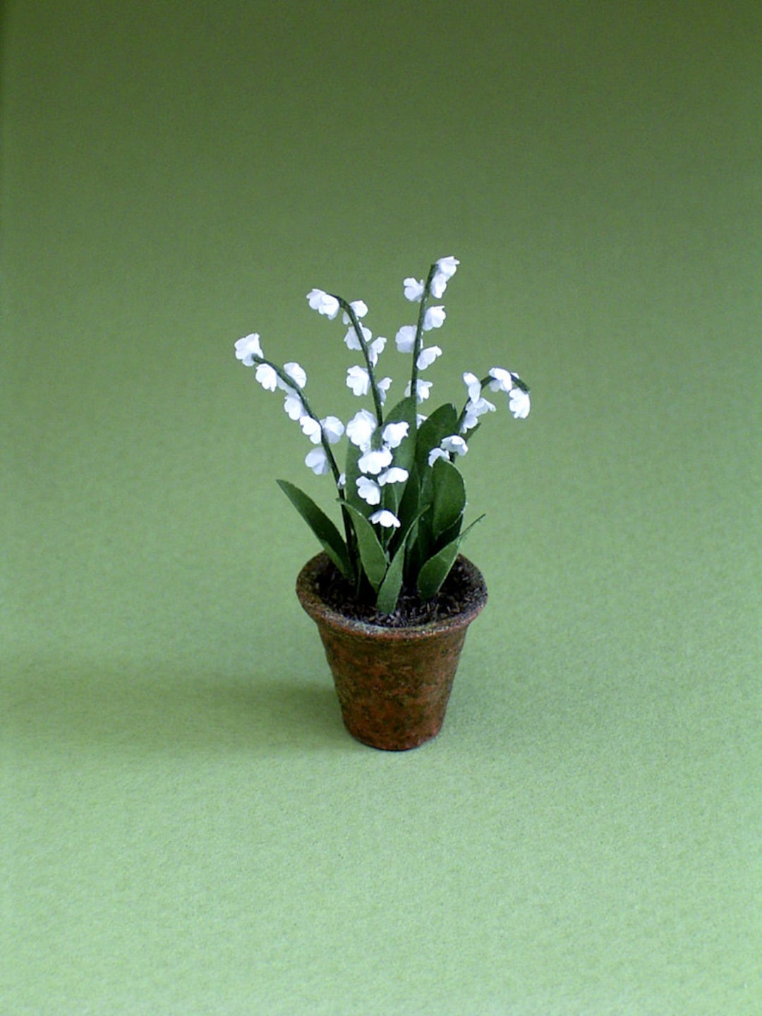 Lily of the Valley Paper Flower Kit for 1/12th Scale Dollhouses ...