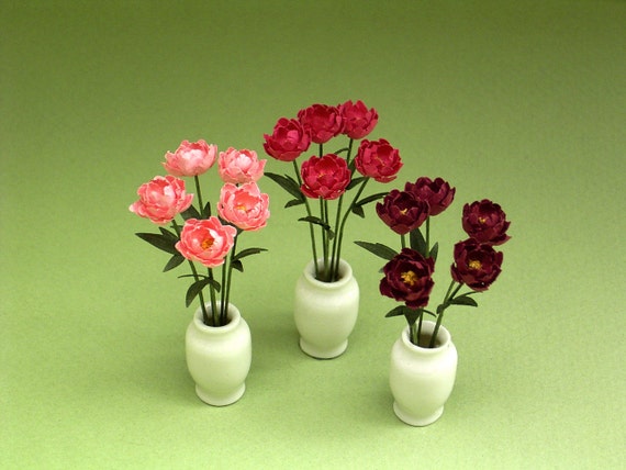 Paper Flower Kit Peony