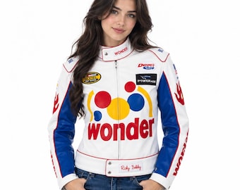 Women's Ricky Bobby Wonder style Racing Jacket for men and women | Halloween Costume | NASCAR Cosplay Costume