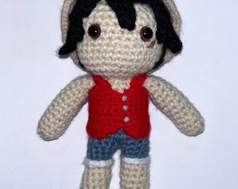 Luffy Crochet Doll from One Piece