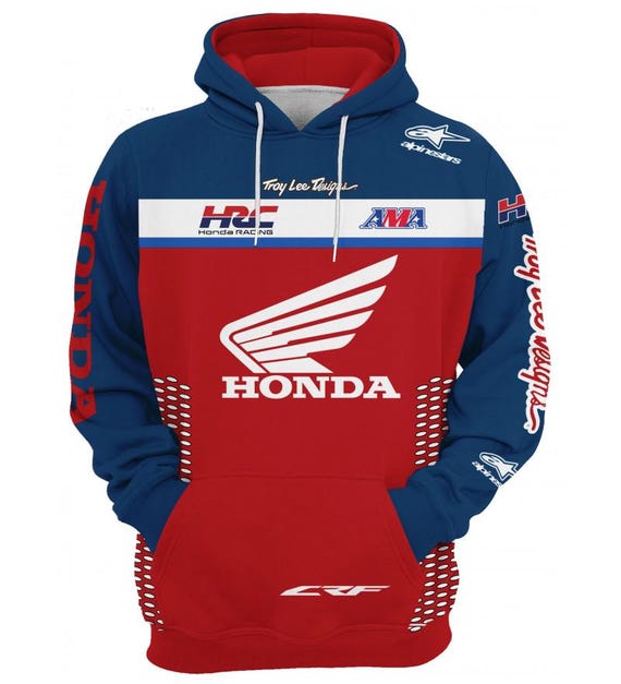 Honda Hoodie/custom Motorcycle Hoodie/personalized Biker