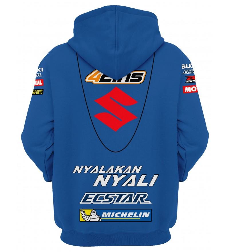 Suzuki Racing Suzuki Ecstar Hoodie Men's Suzuki Motogp Racing