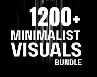 1200+ Minimalist Video Bundle | Motivational & Informational Clips | For TikTok, YouTube Shorts, Instagram Reels