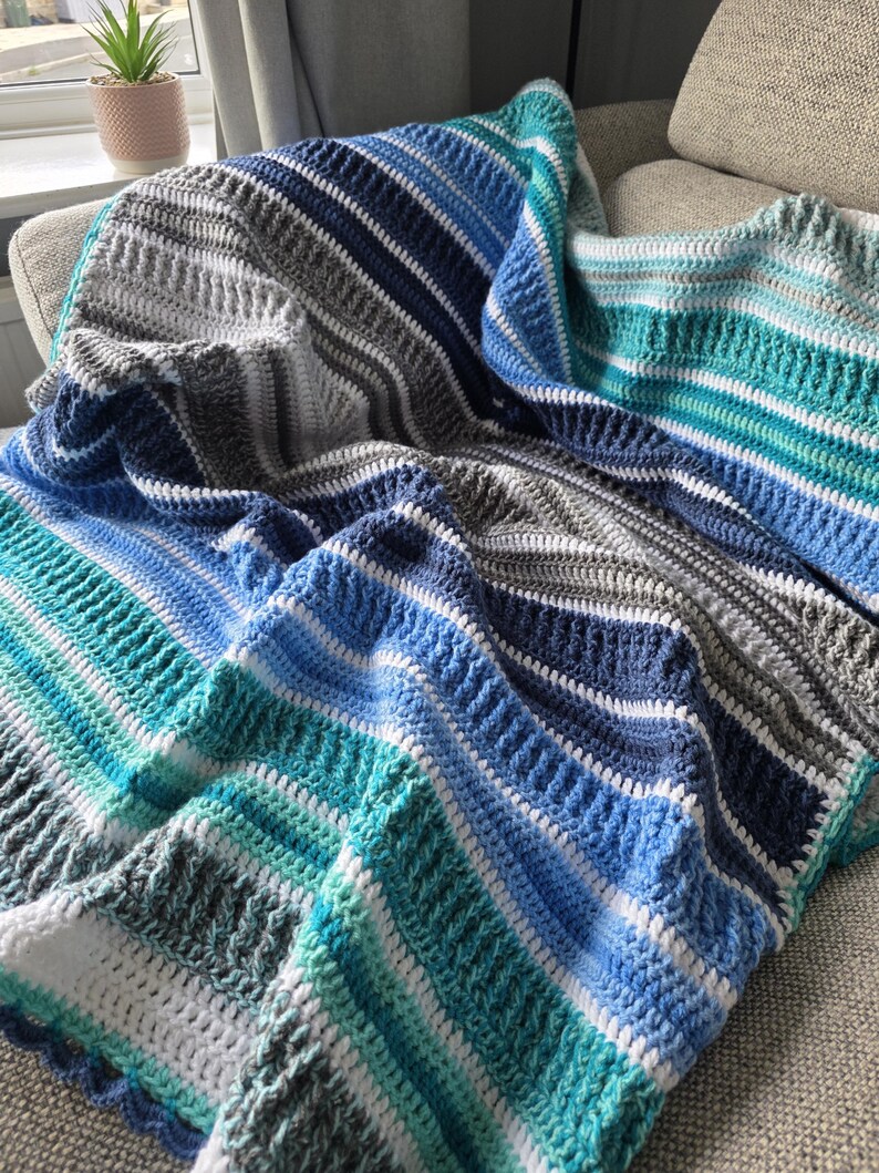 Leilani Afghan | Crochet Pattern (Instant Download) image 12