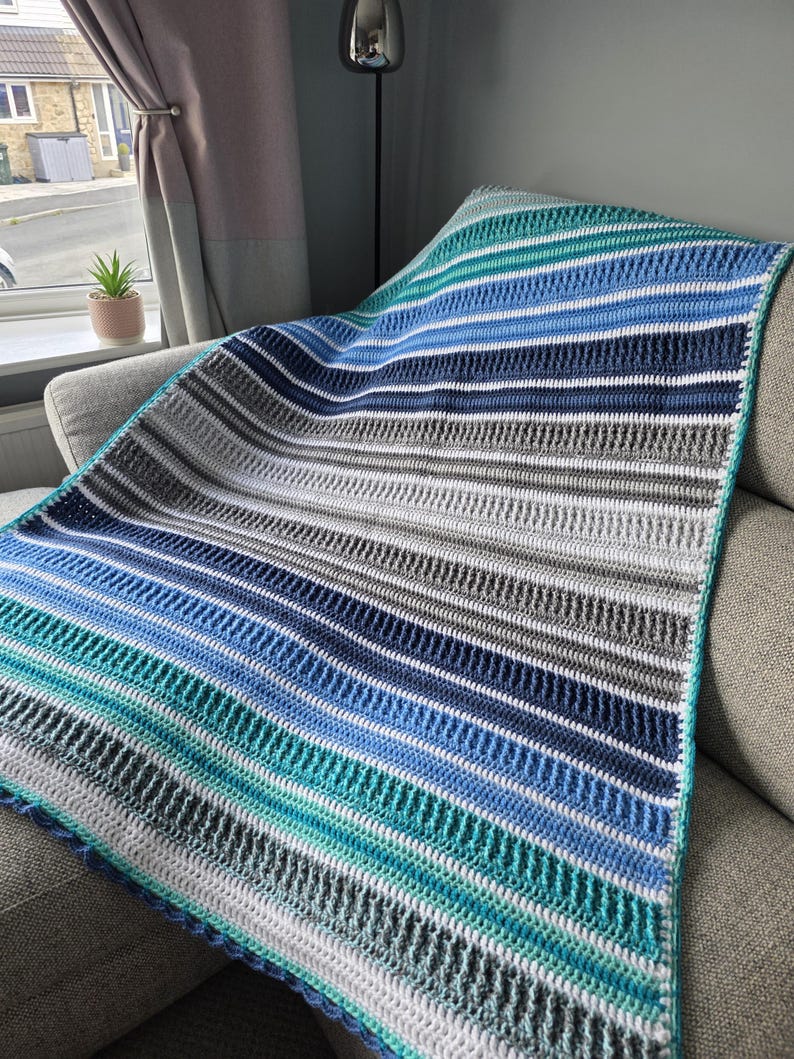 Leilani Afghan | Crochet Pattern (Instant Download) image 2