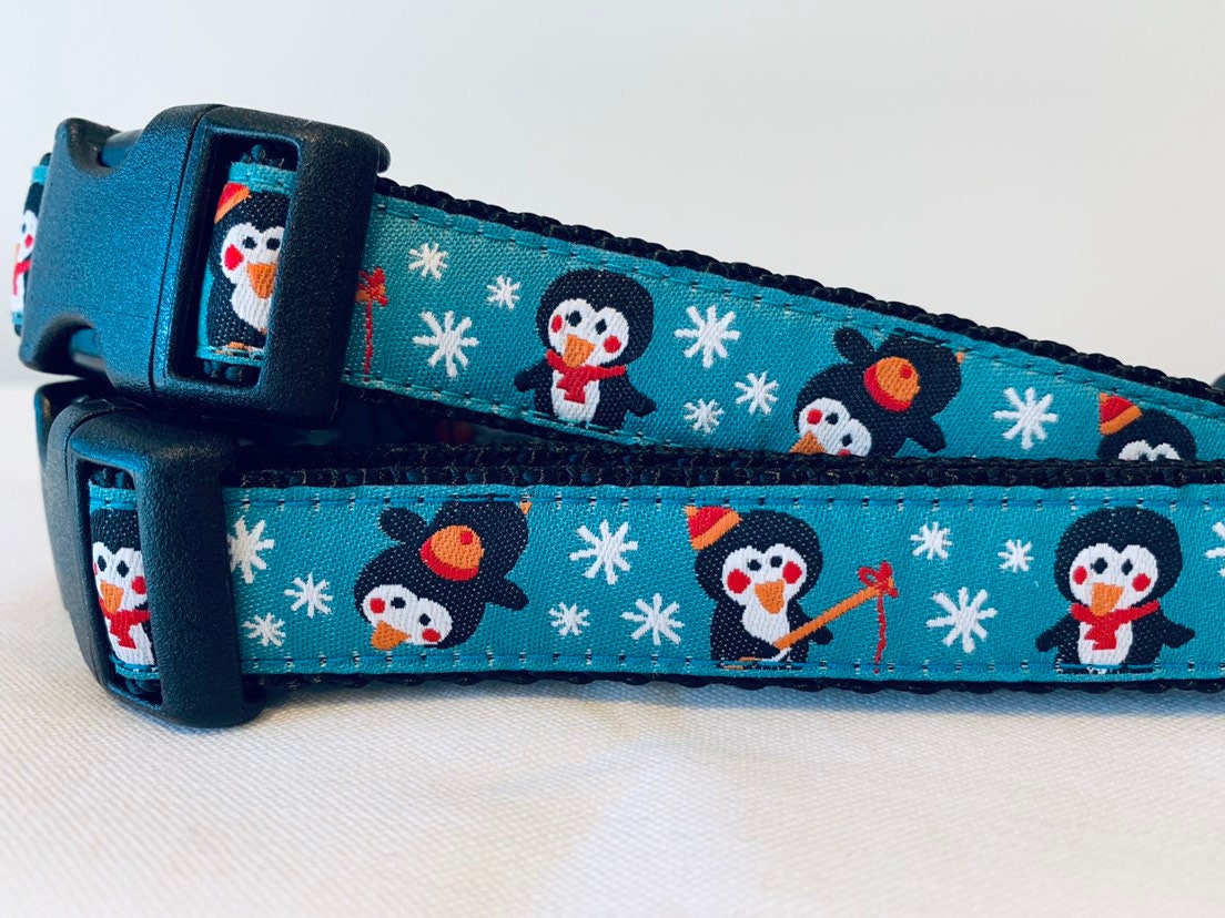 penguin dog collar