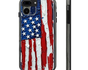 American Flag Phone Case: Patriotic Tough Protection