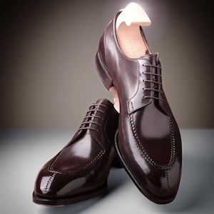 Mens Brown Blucher Shoes 11 - Etsy display picture 1
