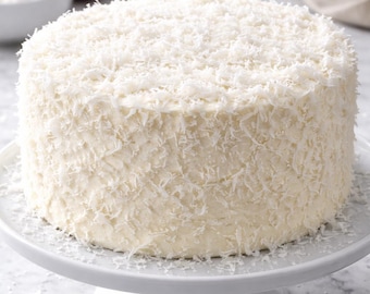 Dark Chocolate Coconut Cake