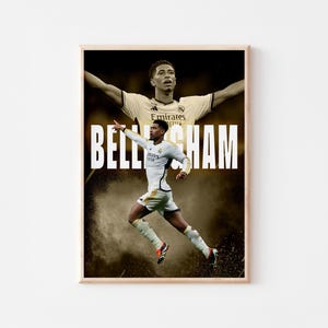Jude Bellingham digital poster -Sports Poster, Football,  Digital Download-A3 size 300Dpi