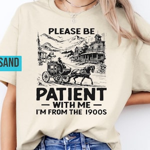Camiseta engraçada &quot;Eu sou dos anos 1900&quot;: presente de aniversário masculino