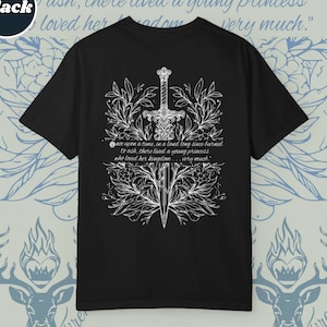Aelin Galathynius She Was Not Afraid x Fireheart Comfort Colors T-shirt | TOG Gift | Throne of Glass | Terrasen Shirt