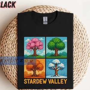 Stardew Valley Four Weathers-shirt, Pelican Town-merchandise, Stardew Valley-gamermerchandise