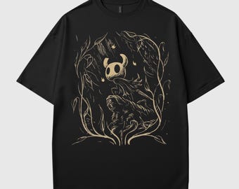 Retro Hollow Knight Vintage Tshirt For Gamers | Retro Indie Games Shirt