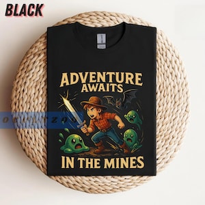 Shirt Stardew Valley Miners, cadeaus gamer, cadeaus Stardew Valley, shirt gamer meisje, shirt Stardew Valley