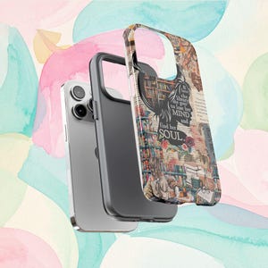 Booktok Bookish Pattern Phone Case| Book Lover Accessory image 2