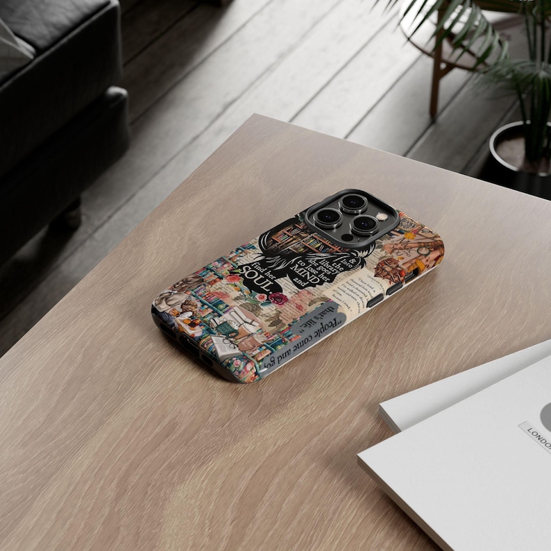 Booktok Bookish Pattern Phone Case| Book Lover Accessory image 4