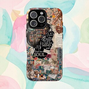 Booktok Bookish Pattern Phone Case| Book Lover Accessory image 10