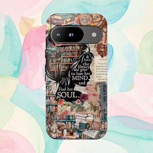 Booktok Bookish Pattern Phone Case| Book Lover Accessory image 11