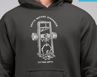 Gym Hoodie | Depth Before Dishonor, Workout Sweatshirt