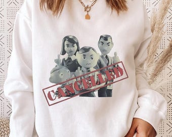 Vintage Moral Orel CANCELED Crew Shirt, Trending Unisex Tee Shirt,  Moral Orel Shirt Gift for Her, CANCELED Funny Sweatshirt Hoodie