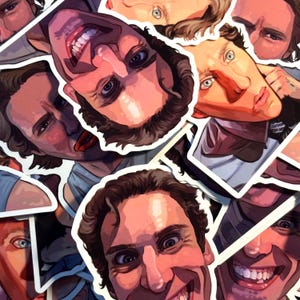Jerma985 Silly Die Cut Stickers