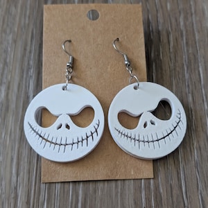 Jack Skellington Halloween Earrings!
