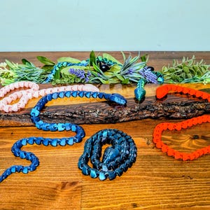 Two Foot Long 3d Printed Articulated Fidget Snake!