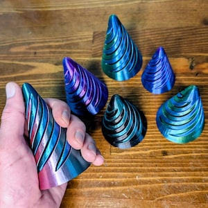 Infinite Spiral Vortex Fidget Toy – Twist Passthrough Desk Toy, ADHD Anxiety Sensory Tool