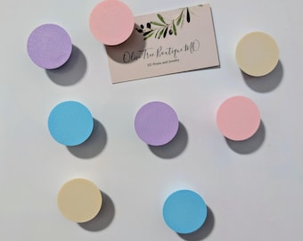 Aimants ergonomiques pastel : décoration minimaliste pour la maison et le bureau