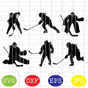 Female Hockey Player Svg, Hockey Girl Silhouette, Hockey Svg, Ice Hockey Svg, Hockey Sticks Svg, Winter Sport Svg, Jpg, Eps, Dxf Files