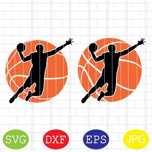 Basketball Men Player Svg, Basketball Clipart, Boy Basketball Player Svg, Basketball Cut Files, Sport Svg, Jpg, Eps, Dxf Files