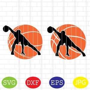 Male Basketball Player Svg, Basketball Clipart, Boy Basketball Player Svg, Basketball Cut Files, Sport Svg, Jpg, Eps, Dxf Files