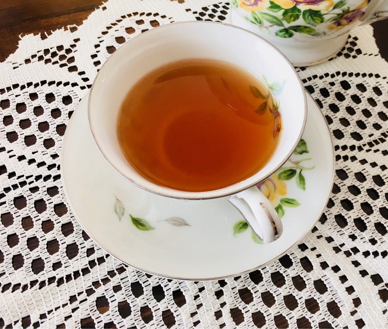 1910 FRENCH GARDEN BREAKFAST Tea4oz Etsy