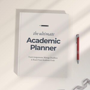 Ultimate Academic Planner | Assignment Tracker, Weekly & Monthly Student Calendar, Exam Prep