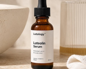 Topisches Luteolin-Serum - Antioxidans für graues Haar und Vitalität der Haut