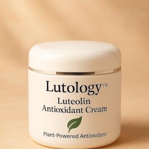 Topical Luteolin Cream 1% – Antioxidant Scalp & Skin Cream for Graying Hair and Vitality