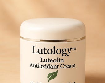 Topical Luteolin Cream – Antioxidant Scalp & Skin Cream for Graying Hair and Vitality