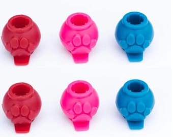 Pacchetto coppia coordinata - Clip di sicurezza per guinzaglio Abso-Lock™ - Accessorio per moschettoni a bullone per guinzaglio per cani
