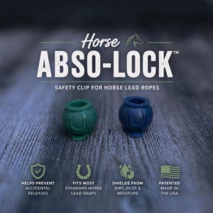 Horse Lead Safety Clip | Abso-Lock™ Bolt Snap Protector for Horse Leads