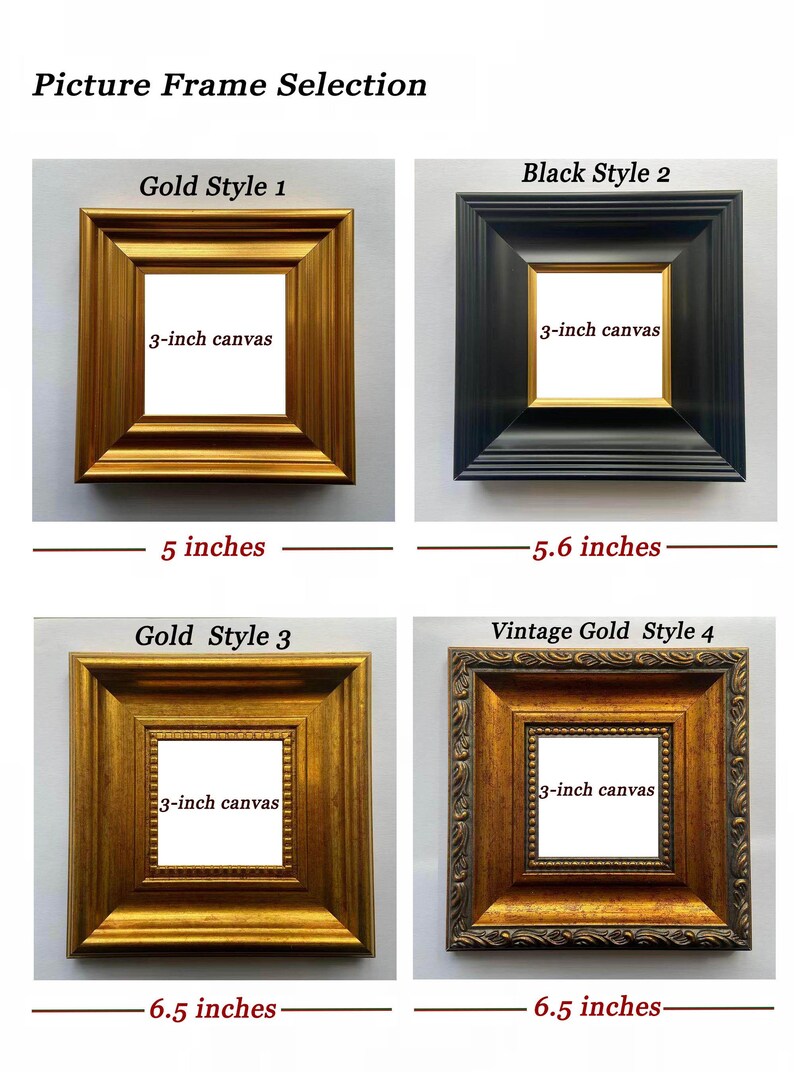 Hand-Painted Duck Art | Miniature Oil Painting in Gold Frame image 8