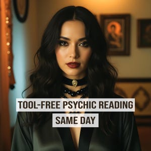Leitura psíquica sem ferramentas – Orientação espiritual precisa no mesmo dia – Sem tarô, sem ferramentas, apenas energia intuitiva pura para o amor, a vida e a clareza