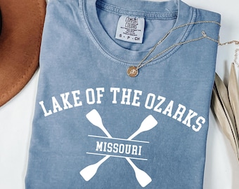 Comfort Colors® Lake Of The Ozarks Missouri Shirt Ozarks Vacation Shirt Lake Life Shirt Missouri Lover Shirt Missouri Vacation Shirt