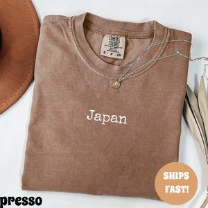 Comfort Colors® Japan Shirt, Japanese Shirt, Travel Japan Tee, Tokyo Aesthetic Shirt, Vintage Vacation Tee, Road Trip Tee, Womens Shirt