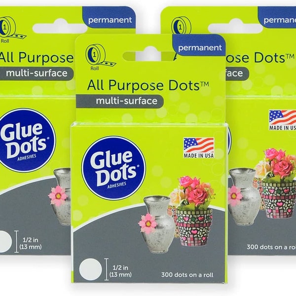 Tous les usages Permanent Glue Dots rouleau 300