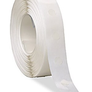 Glue Dots Low Profile 1/2&quot; High Tack 1,500