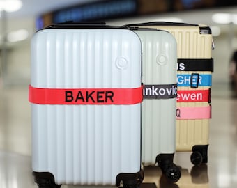 Personalized Embroidered Luggage Strap: Polypropylene Suitcase Belt